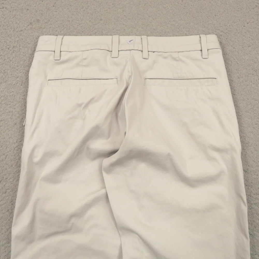 Birddogs Men 30x28 Stretch Khakis Grey Linerless Performance Chino Pants - Picture 3 of 13